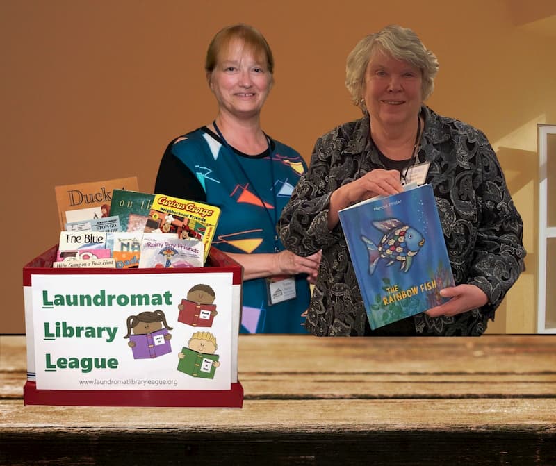 Founders: Karen Iacobucci on the left and Arlene Rengert on the right