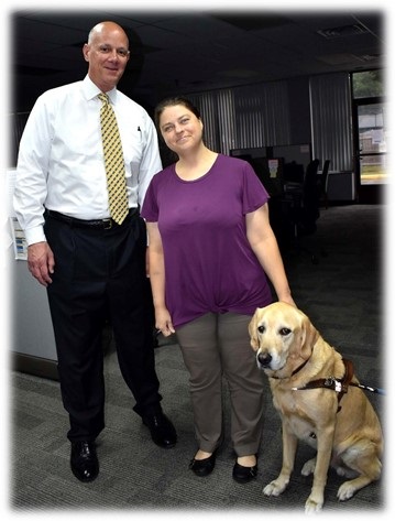 Here's Katie with the sheriff of Pinellas County.